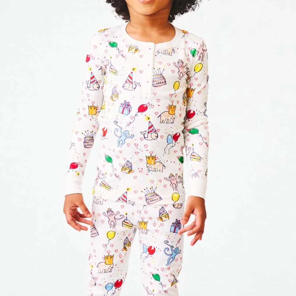 Roller Rabbit Birthday Bonanza Pajama Set